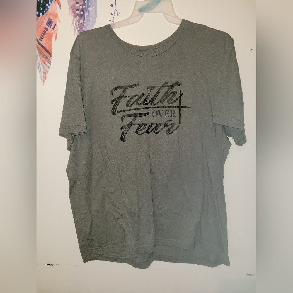 Bella Canvas vinyl printed shirt